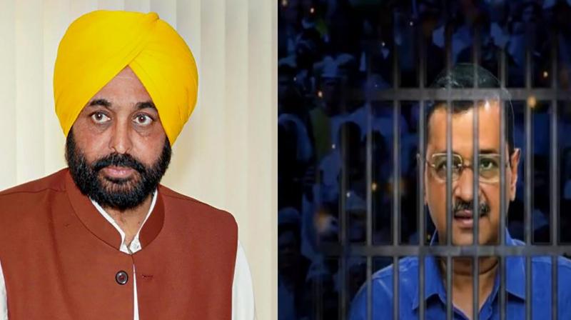 CM Bhagwant Mann, Arvind Kejriwal CM Bhagwant Mann, Arvind Kejriwal