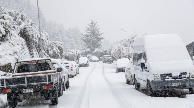 Heavy snowfall in New Zealand after 55 years