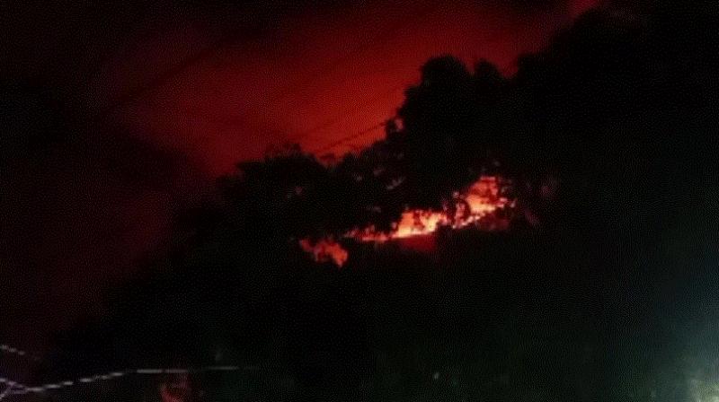 A fire broke out in a cinema hall in Kolkata A fire broke out in a cinema hall in Kolkata