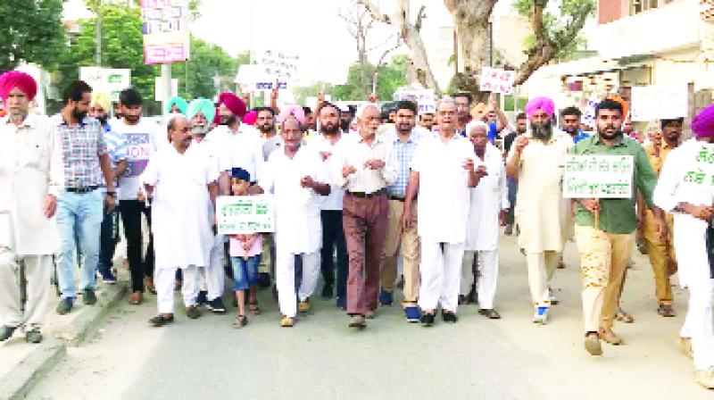 Candlelight march against Drugs