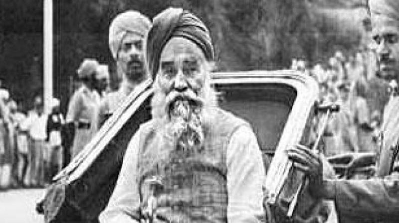 Master Tara Singh was the first national leader to be jailed after independence