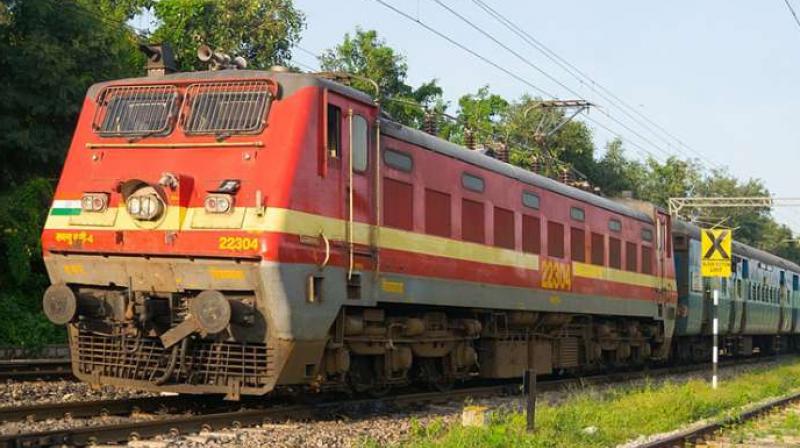 There are also breaks on Indian Railways' speed