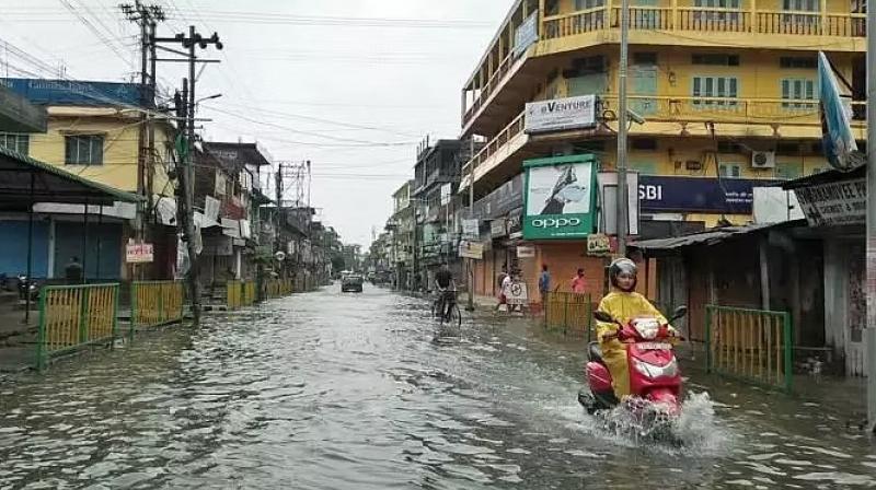 Rains wreak havoc in Assam Rains wreak havoc in Assam