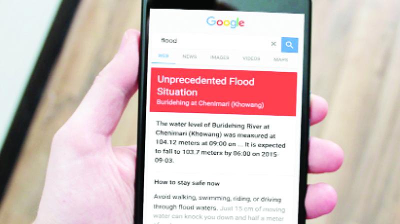 Google's Flood Alert
