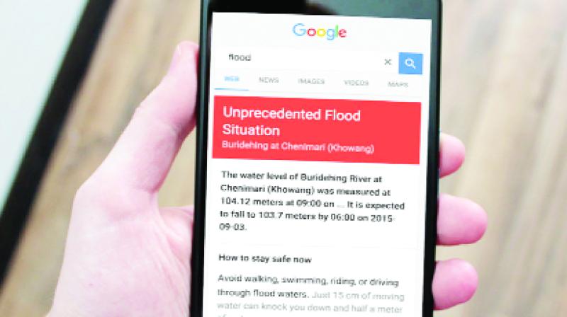 Google's Flood Alert Google's Flood Alert