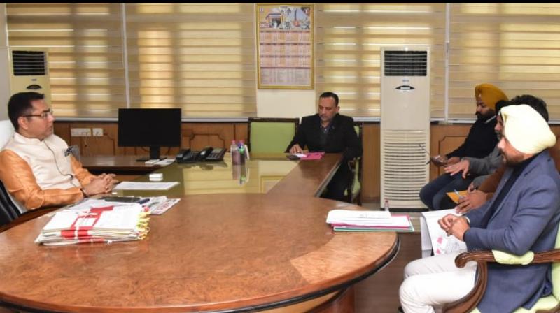 Aman Arora reviews the preparations for the Punjab Investors Summit Aman Arora reviews the preparations for the Punjab Investors Summit
