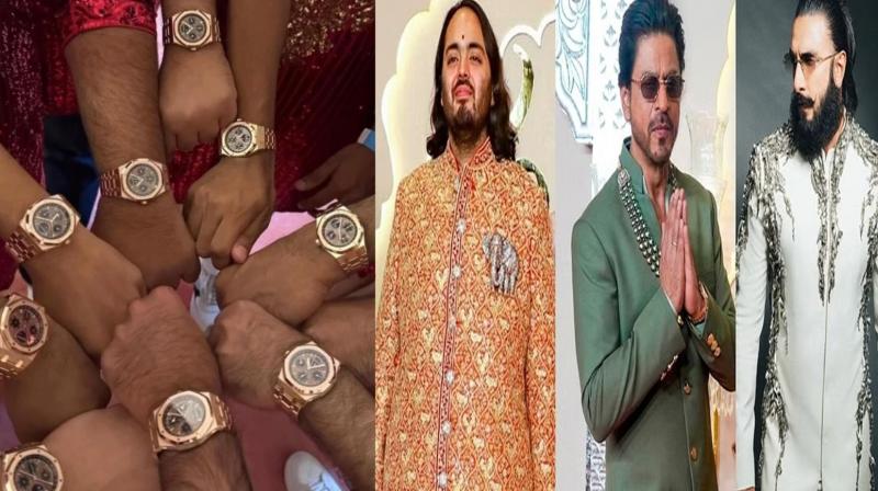 Anant Ambani Gifted luxury watch to friends Anant Ambani Gifted luxury watch to friends