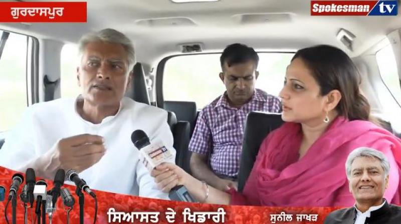 Sunil Jakhar Interview on Spokesman tv