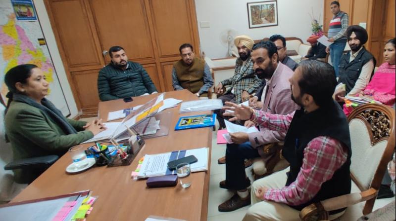 DR. BALJIT KAUR HOLD MEETING WITH REPRESENTATIVES OF KAMBOJ COMMUNITY DR. BALJIT KAUR HOLD MEETING WITH REPRESENTATIVES OF KAMBOJ COMMUNITY