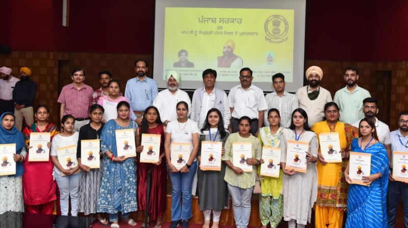appointment letters to 205 nurses, 20 para-medical technicians and 46 sub-divisional engineers. appointment letters to 205 nurses, 20 para-medical technicians and 46 sub-divisional engineers.