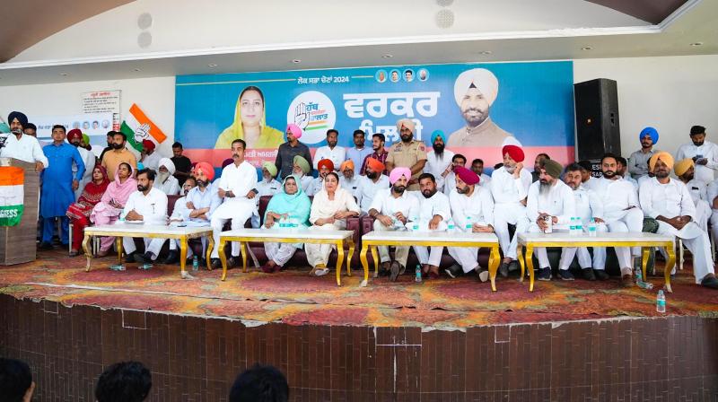Raja Warring started election campaign of Amarjit Kaur Sahoke from Giddarbaha
