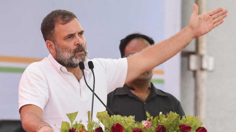 Will create crores of 'lakhpatis' if INDIA bloc wins, says Rahul Gandhi Will create crores of 'lakhpatis' if INDIA bloc wins, says Rahul Gandhi