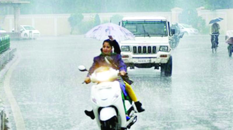 Rain in Punjab and Haryana