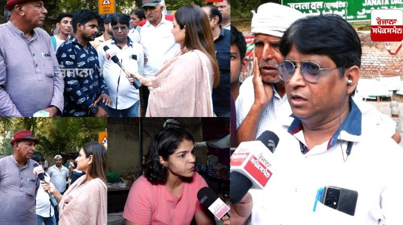 Wrestlers protest at Jantar Mantar