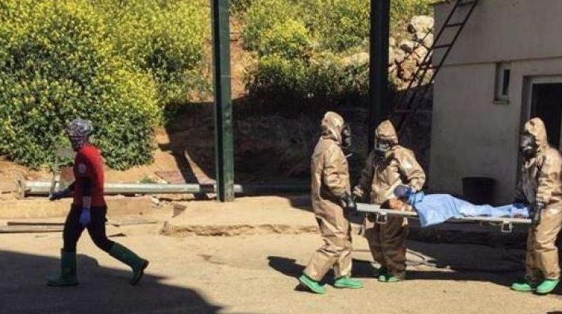 US, Russia trade warnings over Syrian chemical weapons