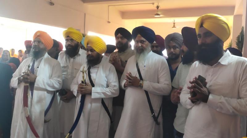 Jathedar of Akal Takht arrives Jharkhand