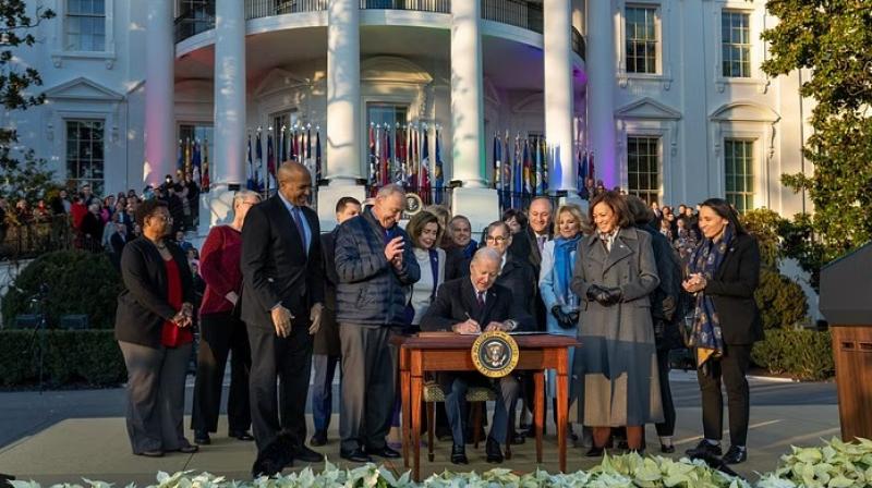 'Love Is Love': US Prez Biden Signs Law To Protect Gay, Interracial Marriages 'Love Is Love': US Prez Biden Signs Law To Protect Gay, Interracial Marriages