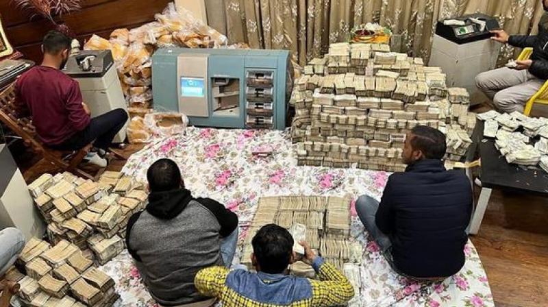 Rs 150 Crore (And Counting) Found At UP Businessman's Home In Tax Raid Rs 150 Crore (And Counting) Found At UP Businessman's Home In Tax Raid