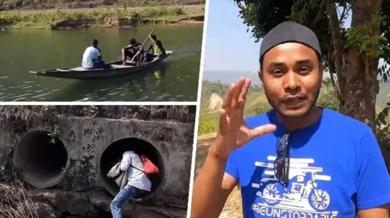 Bangladeshi youtuber illegally enter india without passport Bangladeshi youtuber illegally enter india without passport