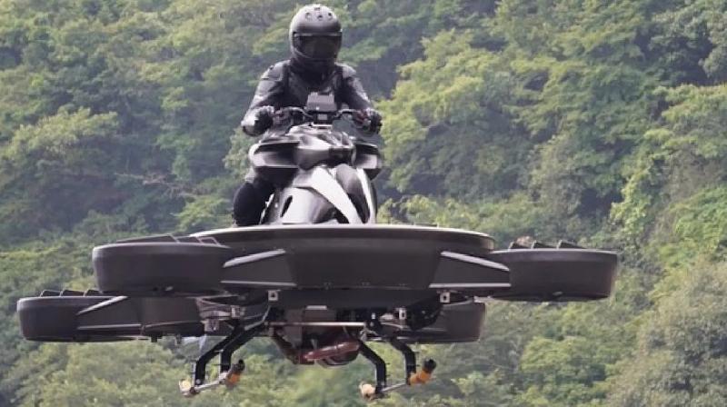 Bookings for the world's first flying bike have started Bookings for the world's first flying bike have started
