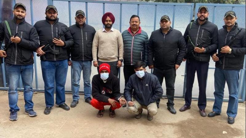 Punjab Police arrested an AC mechanic who made fake calls for ransom by calling himself a gangster