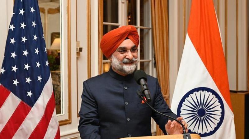US Ambassador Taranjit Sandhu will end his tenure at the end of January US Ambassador Taranjit Sandhu will end his tenure at the end of January