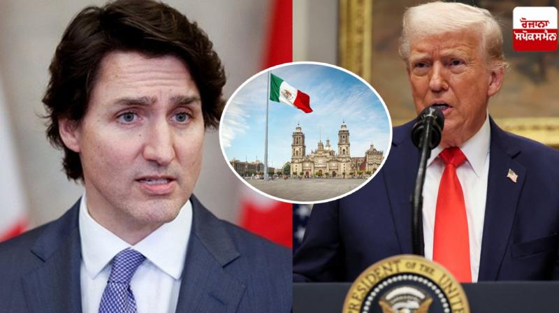 25% tariff on goods from Mexico and Canada effective today donald trump News 25% tariff on goods from Mexico and Canada effective today donald trump News