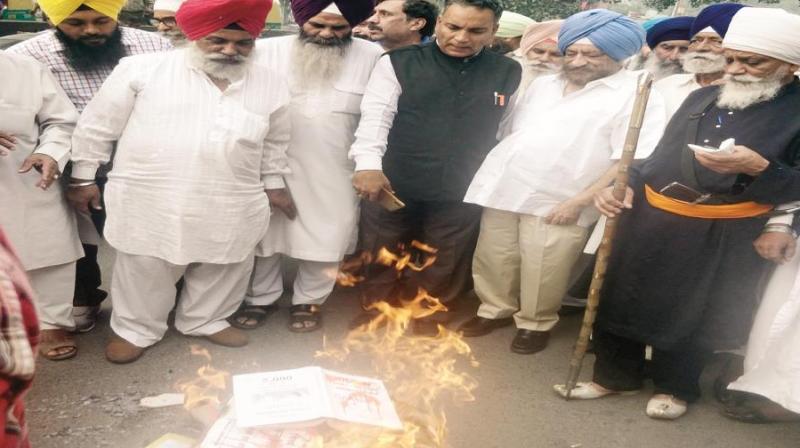 Protest in Delhi about 1984 sikh massacre Protest in Delhi about 1984 sikh massacre