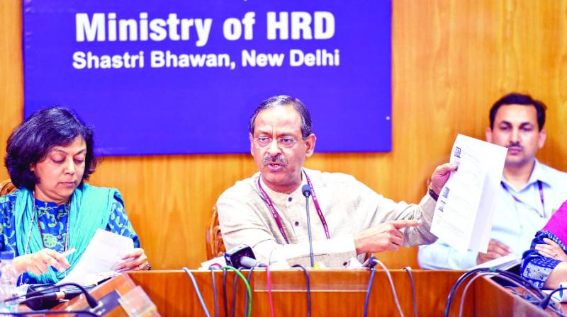 Ministry of HRD Ministry of HRD