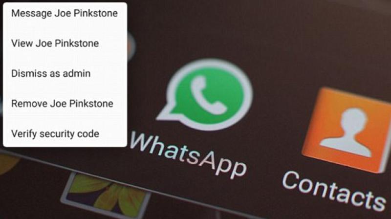 WhatsApp feature Demote as Admin WhatsApp feature Demote as Admin