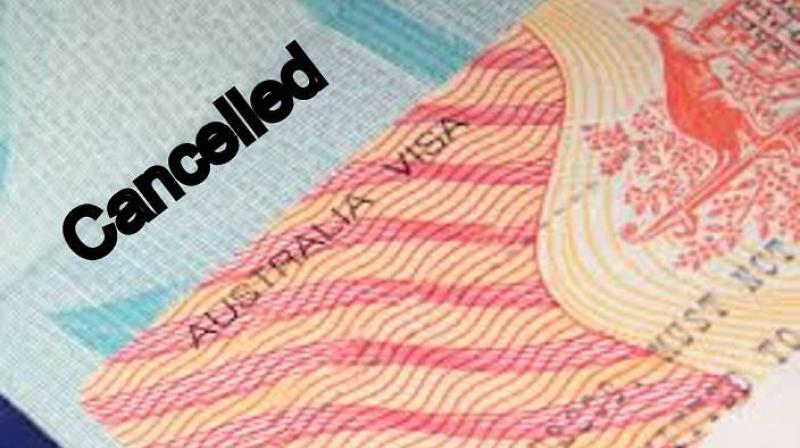 Cancelled visa