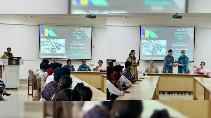 Sri Guru Gobind Singh College organizes Spic Macay Orientation Program Sri Guru Gobind Singh College organizes Spic Macay Orientation Program