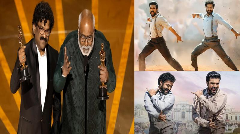 'Naatu Naatu' from RRR wins the Oscar for the Best Original Song 'Naatu Naatu' from RRR wins the Oscar for the Best Original Song