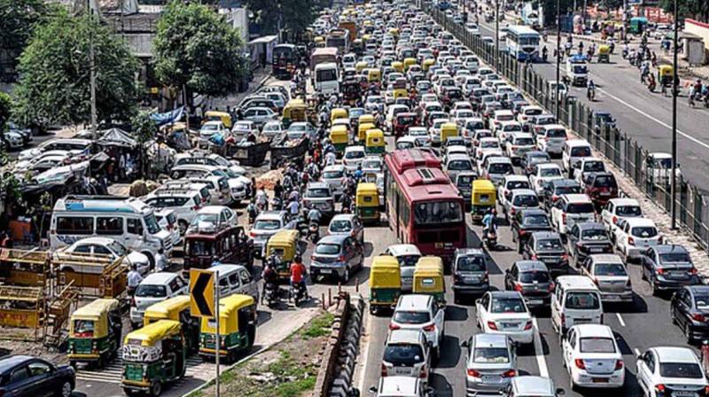 Delhi Traffic Delhi Traffic