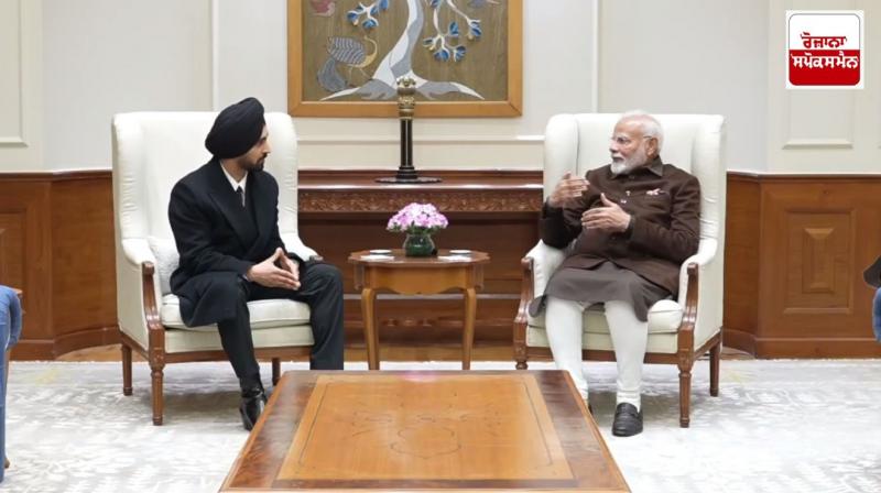 PM Narendra Modi and Diljit Dosanjh's meeting PM Narendra Modi and Diljit Dosanjh's meeting
