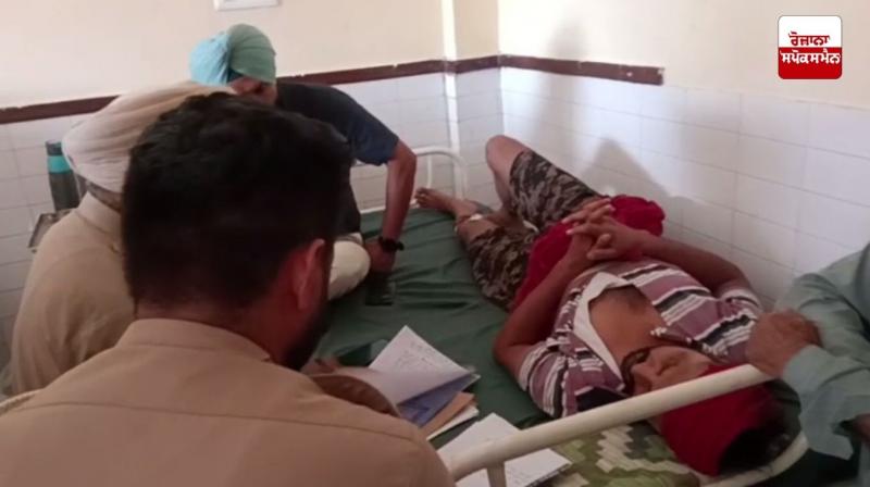 Truck driver Hakam Singh beaten up in Samana, Patiala Truck driver Hakam Singh beaten up in Samana, Patiala