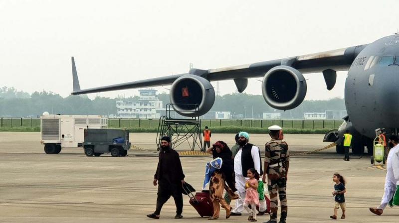IAF C-17 arrives India with 168 passengers including Afghan passengers