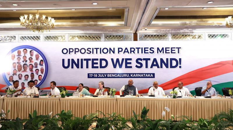 Opposition meet in bengaluru