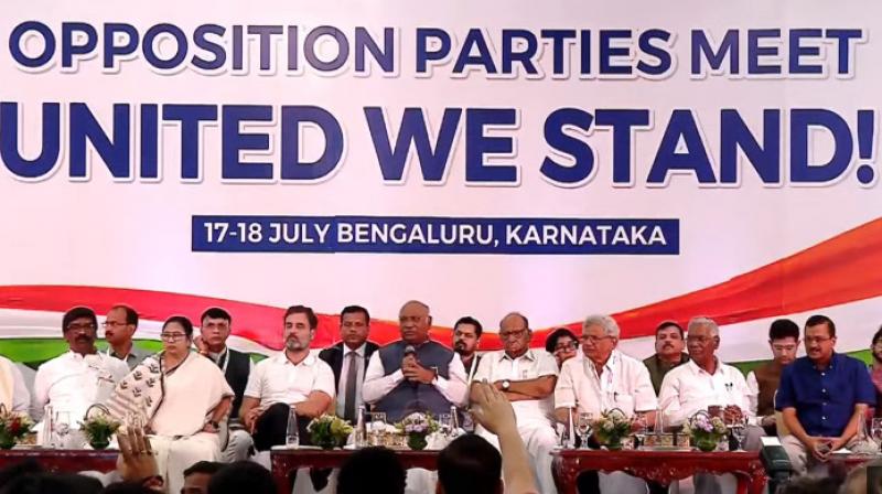 Opposition parties' meeting in Bengaluru