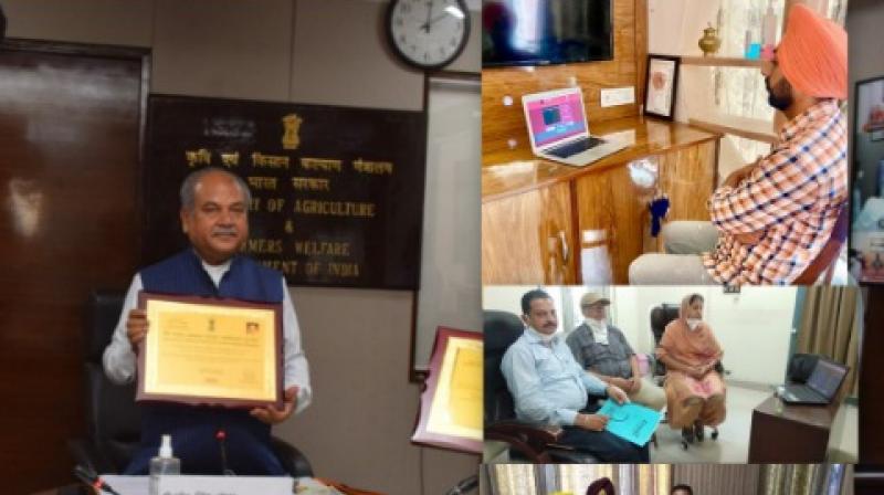 National Award Panchayati Raj Institutions Videoconferencing 