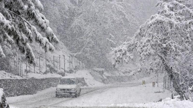 snowfall Kashmir snowfall Kashmir