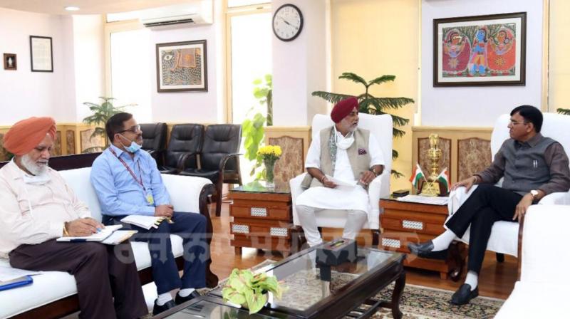 DAP shortage in Punjab: Agriculture Minister Randeep Singh Nabha to meet Union minister DAP shortage in Punjab: Agriculture Minister Randeep Singh Nabha to meet Union minister