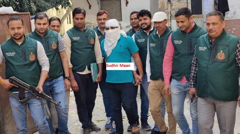 Sudhir Mann, a shooter of Lawrence Bishnoi-Kala Jathedi gang has been arrested by Delhi Police Special Cell Sudhir Mann, a shooter of Lawrence Bishnoi-Kala Jathedi gang has been arrested by Delhi Police Special Cell