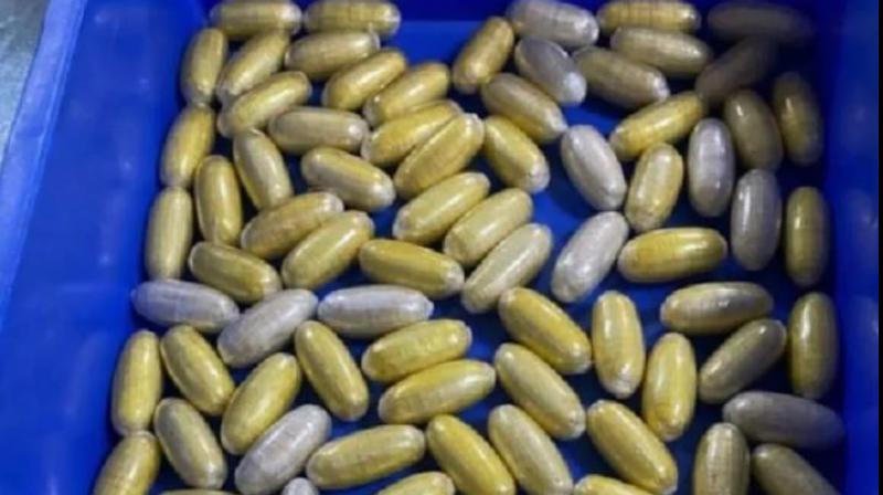 63 Capsules of Cocaine found 63 Capsules of Cocaine found