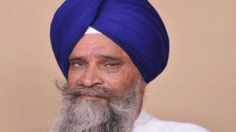 Farmer dies during protest in patiala Farmer dies during protest in patiala