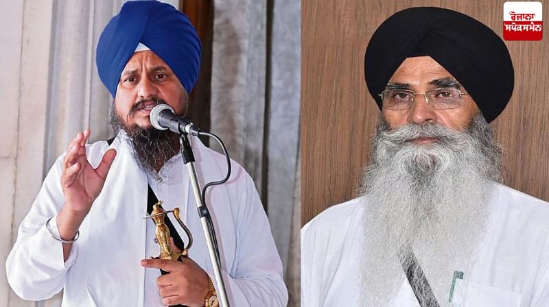 Giani Harpreet Singh's statement on the resignation of Harjinder Singh Dhami Giani Harpreet Singh's statement on the resignation of Harjinder Singh Dhami
