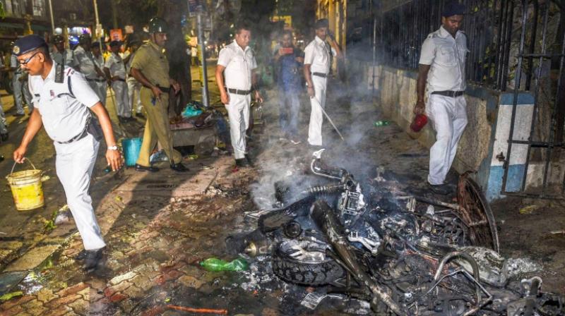 Miscreants burn car in front of Arunachal MP Tapir Gao’s house Miscreants burn car in front of Arunachal MP Tapir Gao’s house