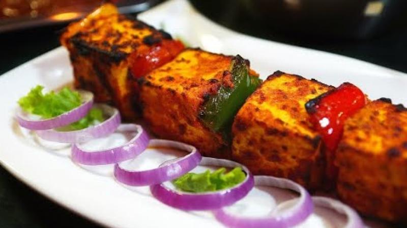 Make paneer tikka easily at home