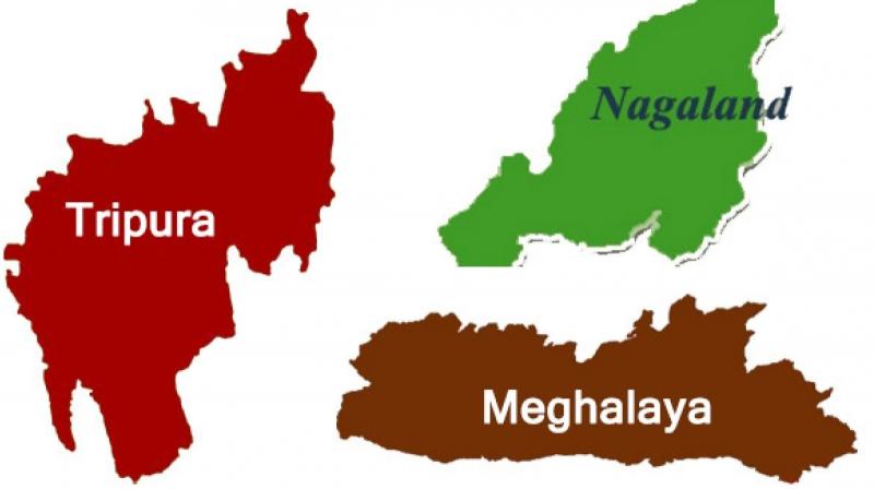 BJP again got majority in Tripura and Nagaland, ahead of NPP in Meghalaya
