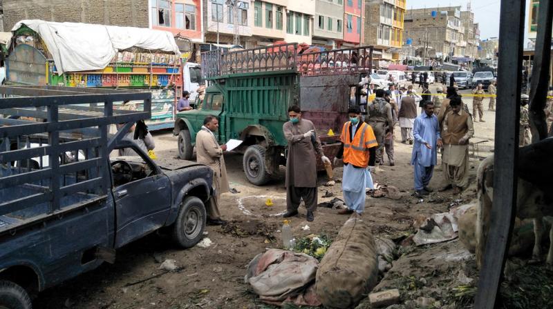 Bomb Blast in Vegitable Market